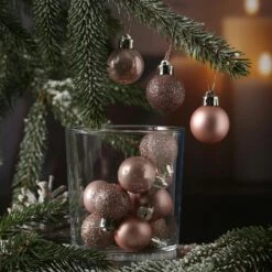 Christbaumkugel Weihnachtskugel Bruchfest 3cm Glänzend Matt Glitzernd Rosa 14St. -VIDAXL Store 00d32665 b2fd 4d2a a179 ece2743ec62c