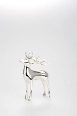 Schneekugel Christbaum Klein, Versilbert, H 6,5cm D 5,0cm -VIDAXL Store 01268a0e 1413 447d 9a55 169e40020e5b 8