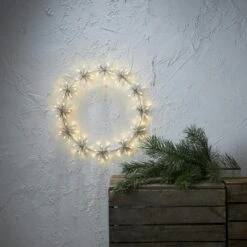 LED Kranz Ring Kreis Wanddeko Hängend Weihnachten 120LED D: 50cm Für Außen 13 LED Kranz Ring Kreis Wanddeko Hängend Weihnachten 120LED D: 50cm Für Außen -VIDAXL Store 0c0b9140 b46f 4ec9 8e31 d132ff65e850