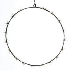 LED Lichtkranz Deko Fenster Türkranz Beleuchtet Kranz D: 35cm Schwarz Für Außen -VIDAXL Store 0d07cf00 a2ae 471a ad13 3f35d7c03bf8