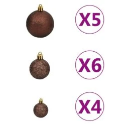 VIDAXL Künstlicher Weihnachtsbaum Kopfüber Mit LEDs & Kugeln 150 Cm 12 VIDAXL Künstlicher Weihnachtsbaum Kopfüber Mit LEDs & Kugeln 150 Cm -VIDAXL Store 0eebd1f4 35d7 40ae 9c47 b68509b3a0d5