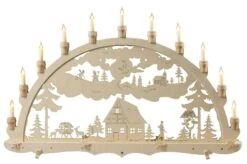 Adventsleuchter Lichterbogen Kerzenbrücke Mit 7 Lichtern Weiß -VIDAXL Store 1545ca50 4963 46ba b96b 877e58dc3b35