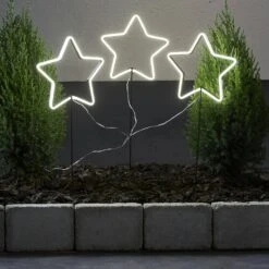 LED Leuchtsterne Lichterstern 8 Funktionen H: 60cm Außen Weihnachtsdeko Terrasse -VIDAXL Store 154e45df 0ffa 420b a959 d6c20e8c1d3e