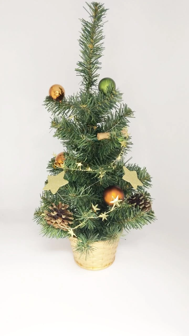 Wohaga Weihnachtsbaum 'DeLuxe' Künstlicher Tannenbaum Inkl. Baumständer Kunststoff/Metall Grün 4 Wohaga Weihnachtsbaum 'DeLuxe' Künstlicher Tannenbaum Inkl. Baumständer Kunststoff/Metall Grün – Bild 4