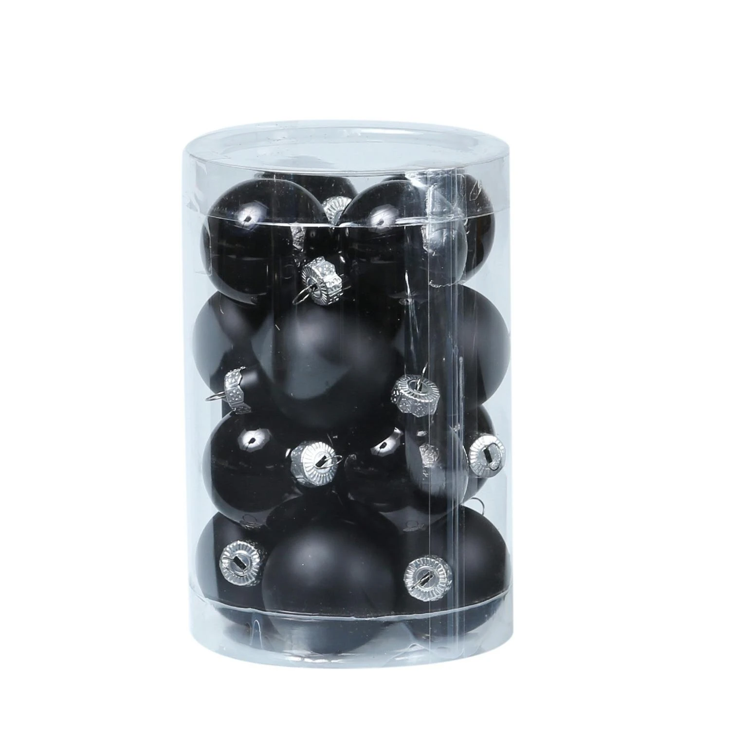 Christbaumkugel Weihnachtskugel Glas D: 3,5cm Glänzend Matt Puderrosa 16er Set 2 Christbaumkugel Weihnachtskugel Glas D: 3,5cm Glänzend Matt Puderrosa 16er Set – Bild 2