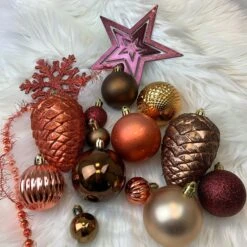 108er Weihnachtskugel-Set 'Glamour' Ø3/4/5/6cm Kunststoff -VIDAXL Store 1e780d45 d125 43d7 8e36 fb9599f688c2 1