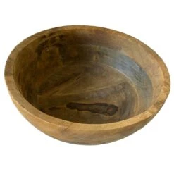 Dekoschale Ø24xH14cm Aus Mangoholz - Naturfarben -VIDAXL Store 1f474c01 100d 4054 8319 468ccf6cc875