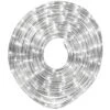 LED Lichterschlauch IP44 Weiß 9 Meter Lighttube Partybeleuchtung Globo 38971