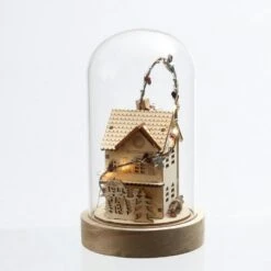 Schneekugel Engel Groß, Versilbert, H 10,0cm D 8,0cm -VIDAXL Store 21e66128 65a4 410f b0de 246613e9d18c