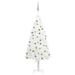 VIDAXL Künstlicher Weihnachtsbaum Mit LEDs & Kugeln 150 Cm -VIDAXL Store 22286e2f bec8 4ddc b99c 0c85394462ce 1