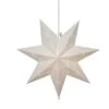 Papierstern Classic Leuchtstern Weihnachtsstern Faltstern 45cm Mit Kabel Weiß