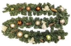 Tarrington House Weihnachtsgirlande, Kunststoff, 2.7 M Lang, Dekoriert Mit Kügeln -VIDAXL Store 247ed2e4 2884 4ab9 a3ea f664920e0aa3 6