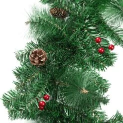 Tectake Weihnachtsgirlande Naturgetreu Mit Tannenzapfen 2,7m - Rot/grün - 403316 -VIDAXL Store 24fb5f51 c4fb 41d9 82a7 981fb0d603ad