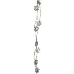 LED Lichterkette Perlen 20 Warmweiße LED L: 0,95m Dekoration Silberne Perlen -VIDAXL Store 2591d89c 4ce0 49d1 92f4 ecc62ffbafc2 3