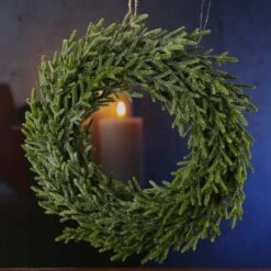 Tannenkranz Türkranz Kunststoff Gefrostet D: 40cm Innen Und Außen Grün -VIDAXL Store 299af225 b828 4807 971c 93e9ff3a2f10
