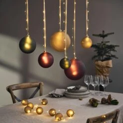 LED Weihnachtskugel Christbaumkugel Beleuchtete Glaskugel Timer Deko Grün 15cm -VIDAXL Store 2bfdb591 9122 4cf9 812d 8a12b9a7057e