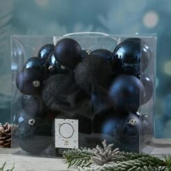 Christbaumkugel Weihnachtskugel Bruchfest Glänzend Matt Glitzernd Blau 26St. -VIDAXL Store 2c0fb9fb 7085 40be b617 65b4ec6b2dae