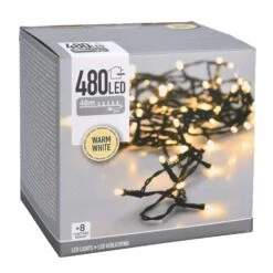Cluster-Lichterkette 480 LED-Lichter Warmweiß / 48m / In-& Outdoor / 8 Effekte 13 Cluster-Lichterkette 480 LED-Lichter Warmweiß / 48m / In-& Outdoor / 8 Effekte -VIDAXL Store 2dce3eae 4cbb 4cca a611 f735a9c64dab