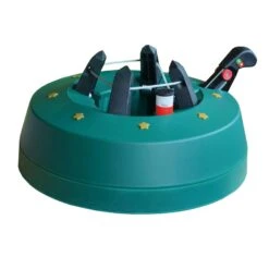 Christbaumständer Weihnachtsbaumständer Baumöhe Bis 2,6m Wassertank 0,9l Gold -VIDAXL Store 2dd7e2f1 aa84 48b3 b71c 740dd61018a7 3