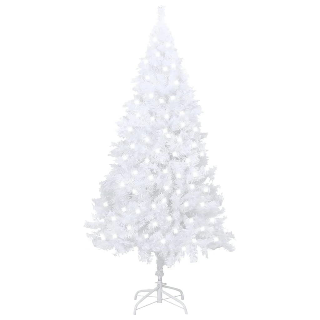 VIDAXL Künstlicher Weihnachtsbaum Mit LEDs Dicke Zweige Grün 210 Cm 4 VIDAXL Künstlicher Weihnachtsbaum Mit LEDs Dicke Zweige Grün 210 Cm – Bild 4