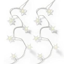 LED Lichterkette Sterne 100 LED Trafo Weihnachten Deko 9,9m Transparent Innen -VIDAXL Store 31019754 ece9 4e10 94e4 922fd40f532a