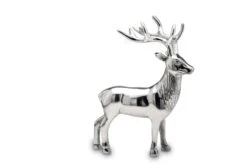 Deko Hirsch Stehend Aluminium 23,0 X 10,0 X 29,0cm