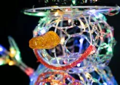 Tarrington House Acryl-Schneemann, Eisen/ PVC, 70 X 36 X 76 Cm, 88 LED, 3.6 W, Mehrfarbig -VIDAXL Store 31bbc2a3 e9f4 4caa 86fe 732fa516e5db