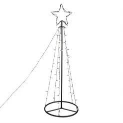 LED Lichterbaum Mit Sternspitze Weihnachtsbaum Tannenbaum Funkelnd 2,1m F. Außen -VIDAXL Store 32be7895 8050 45d0 98d9 daab442c9eb6 4