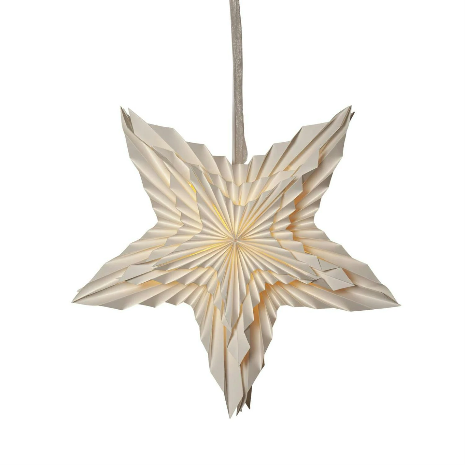 Papierstern Melli Weihnachtsstern Faltstern Mit Lichterkette Hängend 45cm Gold 5 Papierstern Melli Weihnachtsstern Faltstern Mit Lichterkette Hängend 45cm Gold – Bild 5