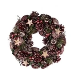 Naturkranz Mit Zapfen Und Äpfeln, Champagner, ø 32 Cm, Höhe: 8 Cm, Handgefertigt, *Germany* -VIDAXL Store 33cc738f 7626 4486 9346 df8782b4fc2c 4