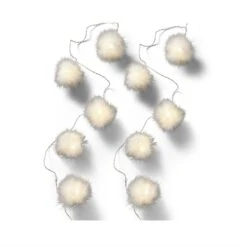 LED Draht Lichterkette Kugeln 15 Leuchtende Bälle Eisglas Bruchglas Optik L:1,4m -VIDAXL Store 3778e02f 6dba 4f58 a05f 3110cff3f44d