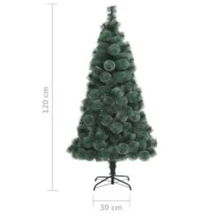 VIDAXL Künstlicher Weihnachtsbaum Mit LEDs Grün 120 Cm PVC & PE 12 VIDAXL Künstlicher Weihnachtsbaum Mit LEDs Grün 120 Cm PVC & PE -VIDAXL Store 39307174 f919 4b70 8bba 311b4c97e14f