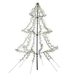 LED Leuchtbaum Weihnachtsbaum Dimmbar H: 2m Timer Aufklappbar Außen Vorgarten -VIDAXL Store 3a06e413 a329 4180 97dc 78091f4a9019 3