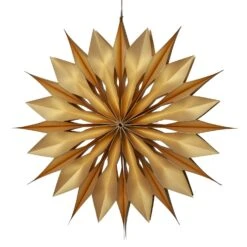 Papierstern Melli Weihnachtsstern Faltstern Mit Lichterkette Hängend 45cm Gold 13 Papierstern Melli Weihnachtsstern Faltstern Mit Lichterkette Hängend 45cm Gold -VIDAXL Store 3cee3a1a 3c14 42ff a32b 948d116dc5b3