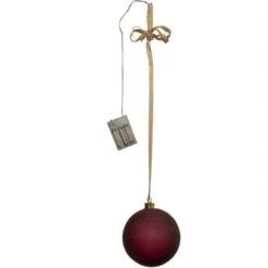 LED Weihnachtskugel Christbaumkugel Beleuchtete Glaskugel Timer Deko Rot 20cm -VIDAXL Store 3dcc8d7e 9c54 44b0 8c7f a74172a2740a 2