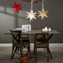 Papierstern December 3D Stern Mit Band Weihnachtsstern Faltstern D: 35cm Weiß 13 Papierstern December 3D Stern Mit Band Weihnachtsstern Faltstern D: 35cm Weiß -VIDAXL Store 40401367 eb06 4e7b be80 5b5ee6f975c7