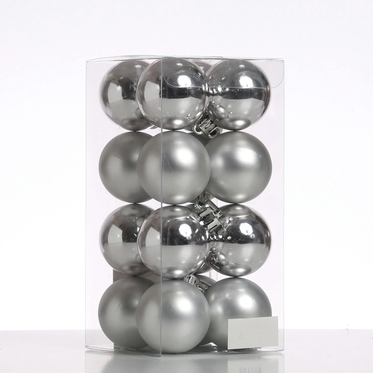 Christbaumkugel Weihnachtskugel Bruchfest D: 4cm Glänzend Matt Rot 16er Set 3 Christbaumkugel Weihnachtskugel Bruchfest D: 4cm Glänzend Matt Rot 16er Set – Bild 3