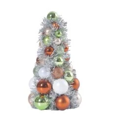 Tarrington House Kugelbaum Coming Home, Kunststoff, 14 X 14 X 25 Cm, Lametta + 50 Kugeln -VIDAXL Store 46fcc205 5316 494e a1c0 700e9d3f057f 2