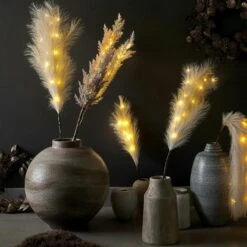 LED Zweig Pampasgras Leuchtend Herbstdeko Winterdeko Deko Timer Für Innen Braun -VIDAXL Store 472a1ef5 b3a8 4e0e 8161 711f62df8276