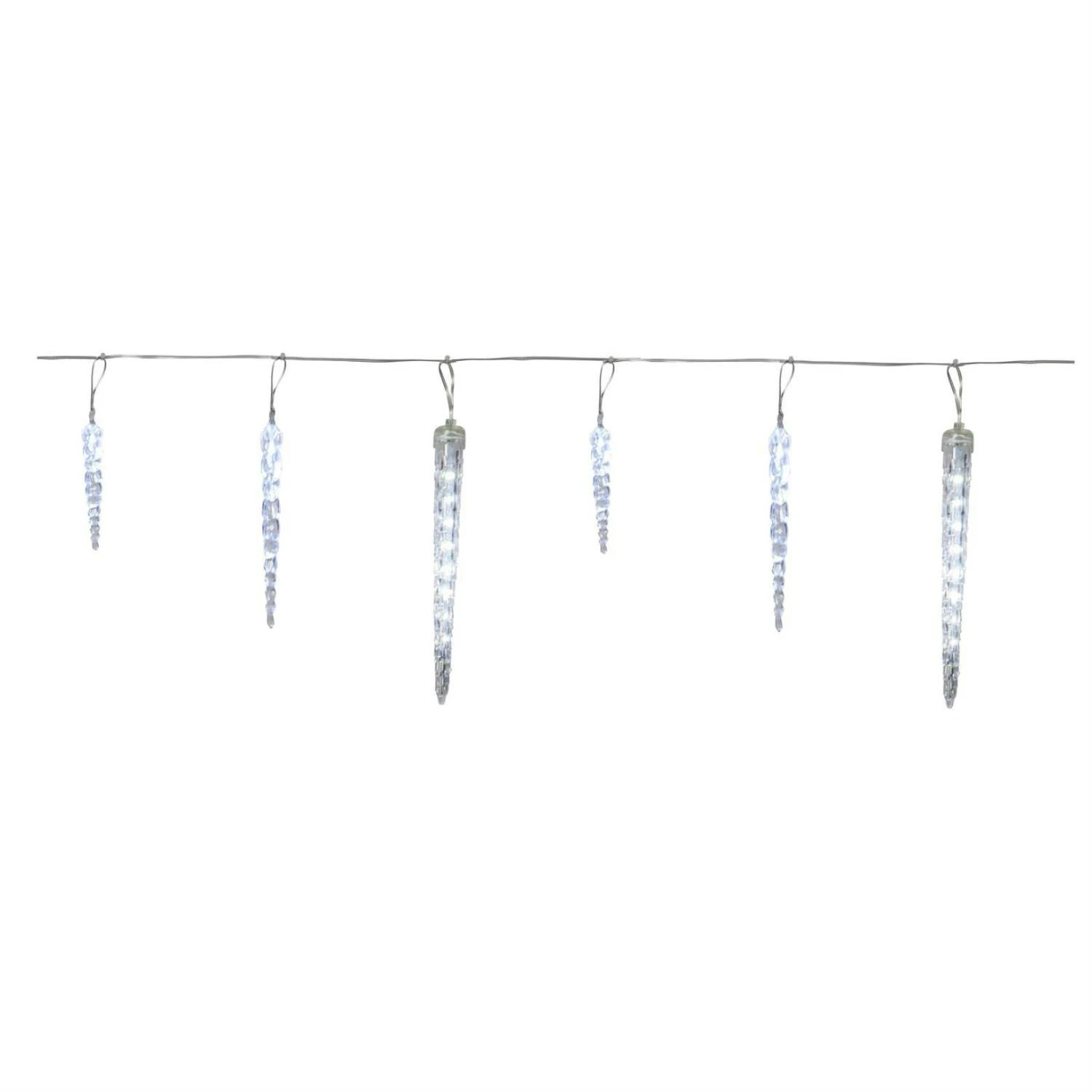 LED Lichterkette 40 Eiszapfen 8 Lauflichtfunktionen Timer Weihnachtsdeko F.Außen 2 LED Lichterkette 40 Eiszapfen 8 Lauflichtfunktionen Timer Weihnachtsdeko F.Außen – Bild 2