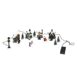 LED Weihnachtsdorf Weihnachtsstadt Winterdorf Winterlandschaft Beleuchtet -VIDAXL Store 4854af43 3935 451f bf96 c1e1a0cefbfe