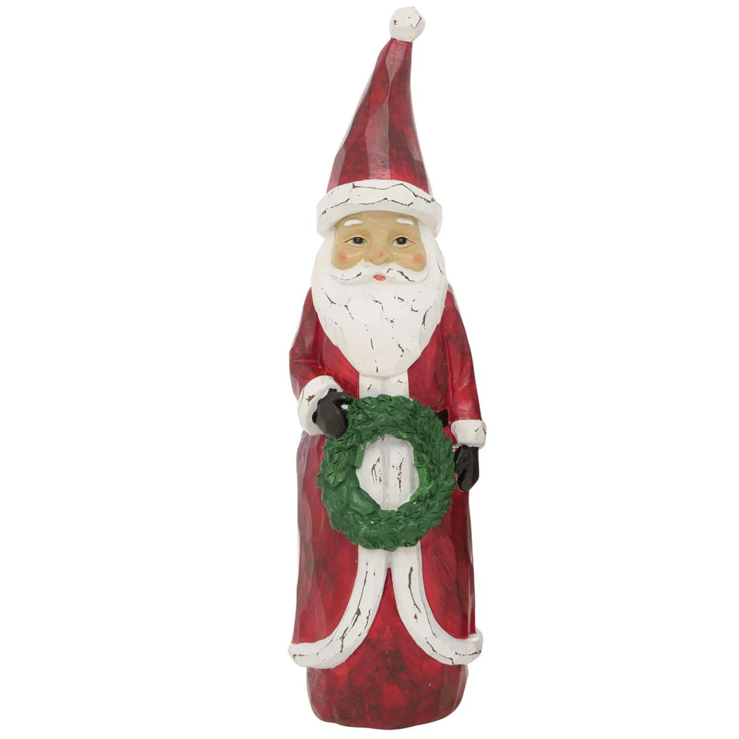 B. Deko-Figur Pedros Weihnachtsmann Mit Kranz, H 40,00 Cm - 2023794 1 B. Deko-Figur Pedros Weihnachtsmann Mit Kranz, H 40,00 Cm - 2023794