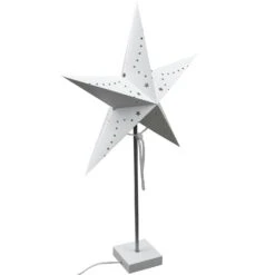 Sternlampe H68cm Inkl. Papierstern Mit Ständer & Kabel Tischlampe Tischleuchte -VIDAXL Store 4a6c9f70 37e1 4369 a2ef 3422a635d2b4