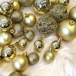 50er Weihnachtskugel-Set Santa Ø3/4/6cm Kunststoff -VIDAXL Store 51bc1036 1340 4e61 92b9 b533d3882f33