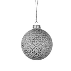 12er Weihnachtskugel-Set Ø6cm Glas Weiß/Silber 4 Sorten Im Display -VIDAXL Store 52f218af 9ad1 48b6 87f0 c3c1075b1a93