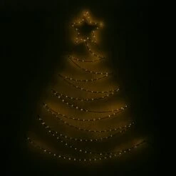 LED Tannenbaum Metallbaum Beleuchtet Wanddeko Weihnachtsdeko 1,5m Für Außen -VIDAXL Store 54b68f57 c0df 49db b5c5 c8fb5a71c352