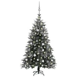 VIDAXL Künstlicher Weihnachtsbaum Mit Schnee Und LEDs 120 Cm PVC & PE -VIDAXL Store 55c7dd81 ec2b 46ae a55f 407f9ac2bc12 1