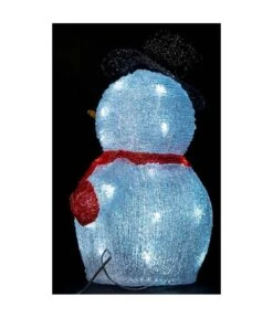 Tarrington House Acryl Schneemann, 31 X 18 X 34 Cm, 40 LED , 1.35 W, Mit Schwarzen Hut -VIDAXL Store 566a841c be46 4b6d 9d39 2374b41ab3ff
