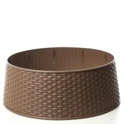 Weihnachtsbaumring Korb Seegras Rund Verkleidung Baumständer D: 70cm Natur Rot -VIDAXL Store 59889185 b925 4058 9ec4 f8d2b3db2ecc 1