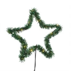 LED Gartenstecker Stern Leuchtstern Lichterstern H: 70cm Weihnachtsdeko F. Außen